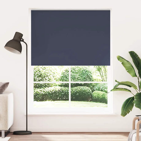 Vidaxx mørklægningsrullegardin 144,4 x 230 cm stofbredde 140 cm marineblå