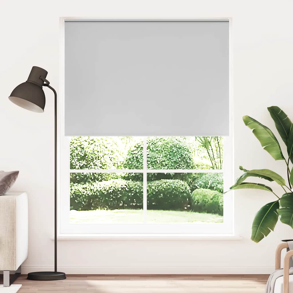 Vidaxx mørklægningsrullegardin 144,4 x 230 cm stofbredde 140 cm grå