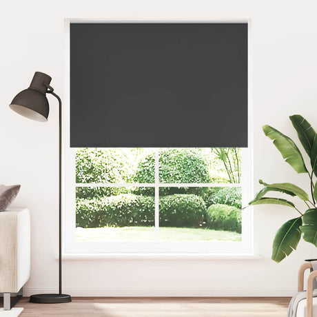 Vidaxx mørklægningsrullegardin 164,4 x 230 cm stofbredde 160 cm sort