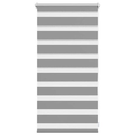 Vidaxx Duo Roller Blind 40x100 cm grå