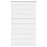 VidaXL zebra rullegardin 50,9 x 100 cm stofbredde 46,7 cm hvid