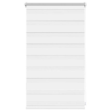 VidaXL zebra rullegardin 50,9 x 100 cm stofbredde 46,7 cm hvid