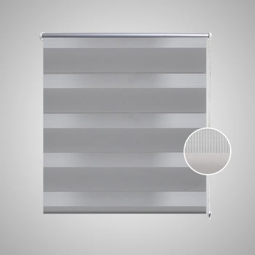 Vidaxl Duo Roller Blind 50x100 cm grå