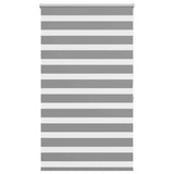 VidaXL zebra rullegardin 100,9 x 175 cm stofbredde 96,7 cm grå