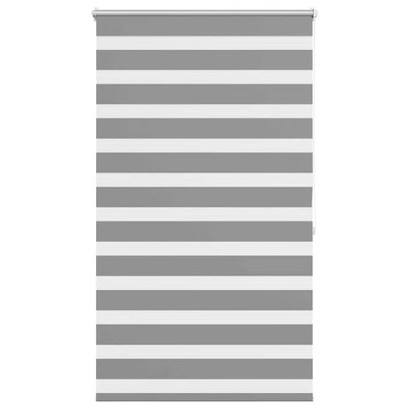 VidaXL zebra rullegardin 100,9 x 175 cm stofbredde 96,7 cm grå