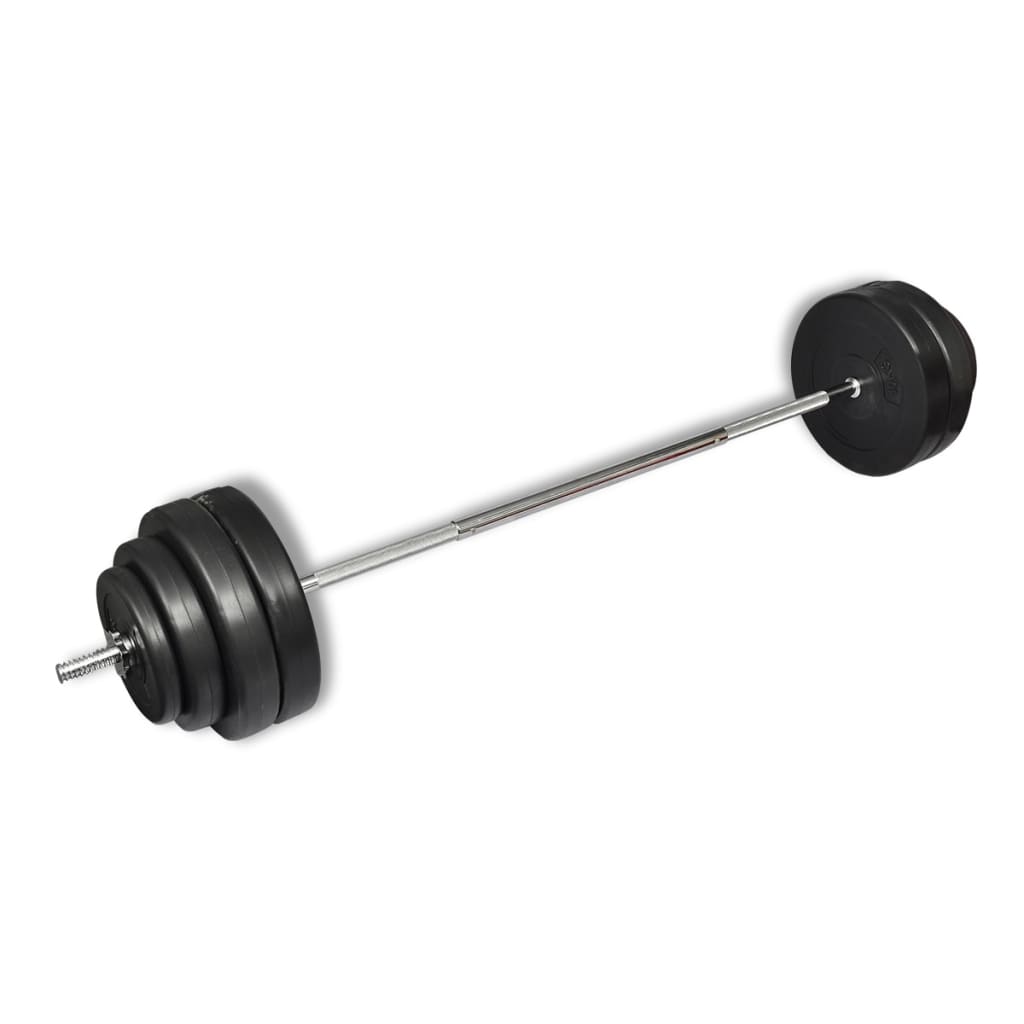 Vidaxl halter med vægte 60 kg