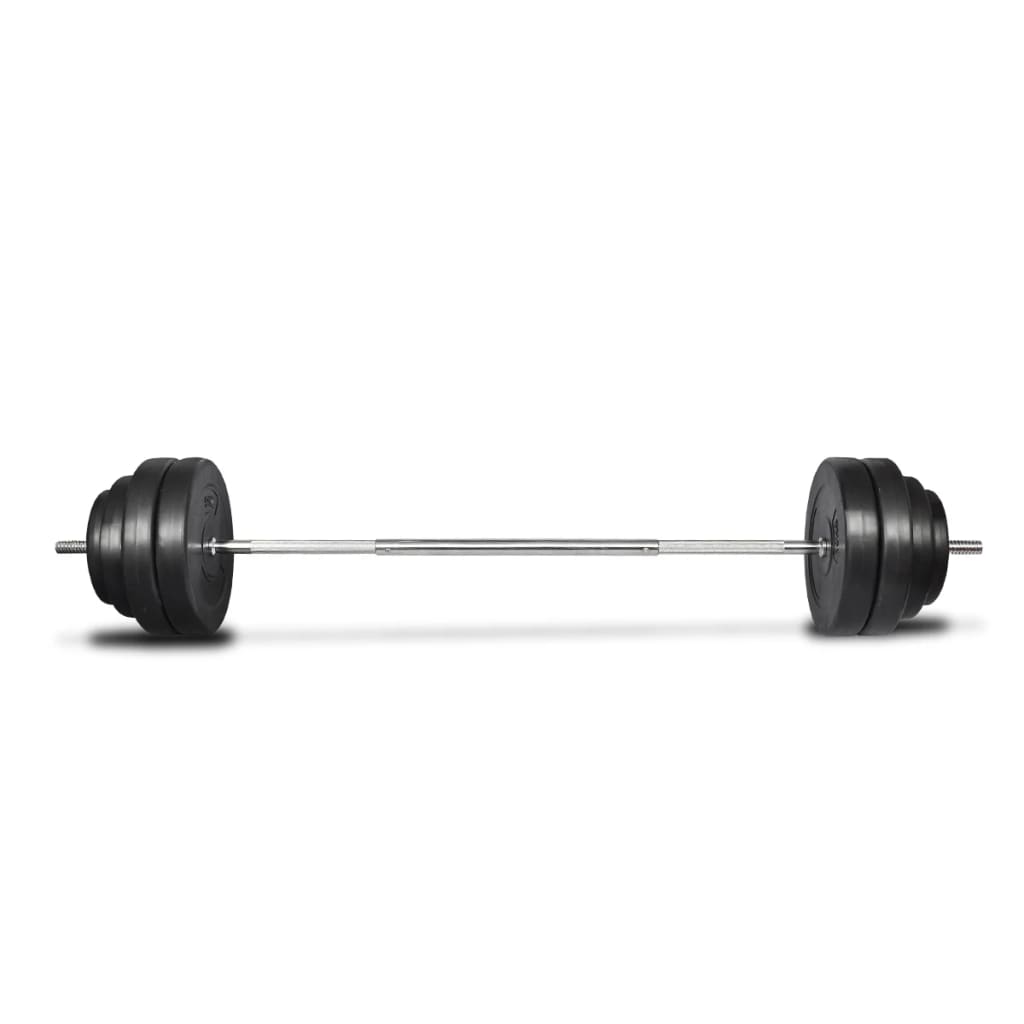 Vidaxl halter med vægte 60 kg