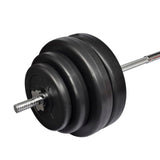 Vidaxl halter med vægte 60 kg