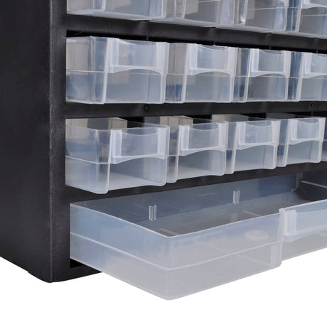 Vidaxl Toolbox Plastic med 41 skuffer