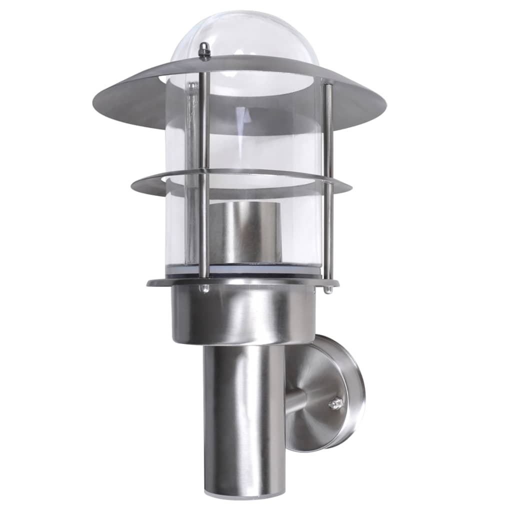Vidaxl Wall Lamp rustfrit stål