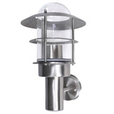Vidaxl Wall Lamp rustfrit stål