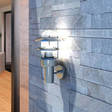 Vidaxl Wall Lamp rustfrit stål