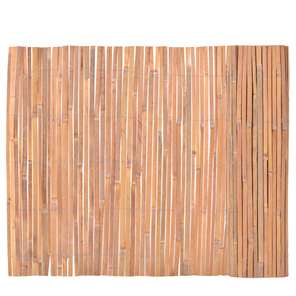 Vidaxl skærm 100x400 cm bambus