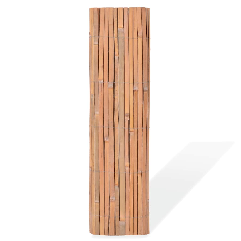 Vidaxl skærm 100x400 cm bambus