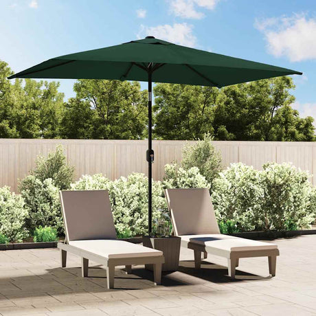 Vidaxl Parasol rektangulær 200x300 cm grøn