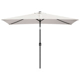 Vidaxx parasol firkantet sandhvid 200 x 300 cm