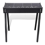 Vidaxl Charcoal Barbecue Standing Square 75x28 cm