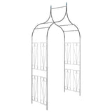 Vidaxl Garden Arch spyddesign mørkegrøn