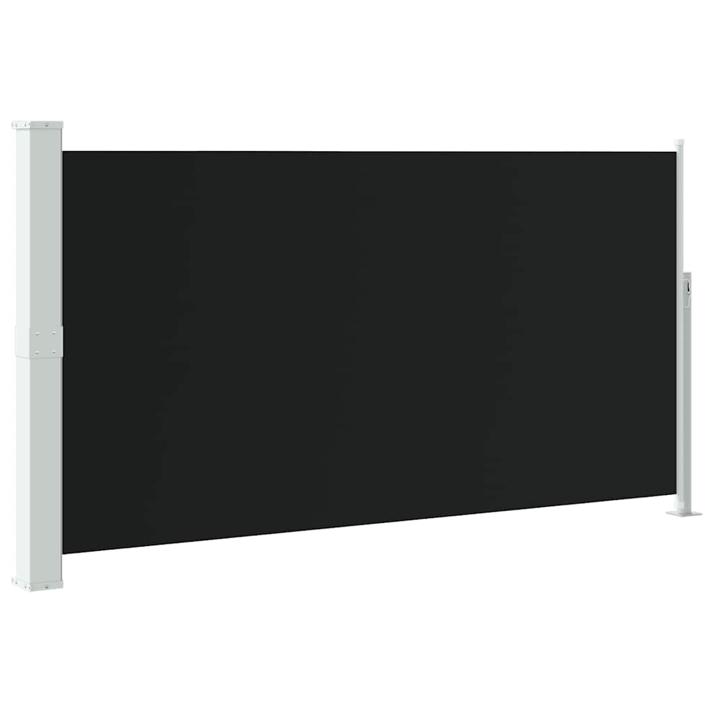 Vidaxl Wind Sunscreen Udvides 160x300 cm sort