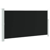 Vidaxl Wind Sunscreen Udvides 160x300 cm sort