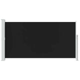Vidaxl Wind Sunscreen Udvides 160x300 cm sort