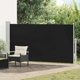 Vidaxl Wind Sunscreen Udvides 160x300 cm sort