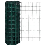 Vidaxl Euro HEK 10X1.0 M stålgrøn