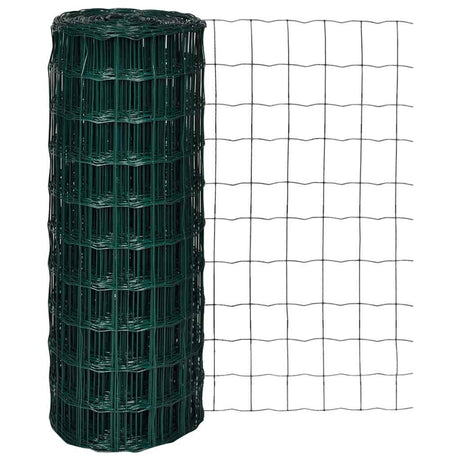 Vidaxl Euro HEK 10X1.0 M stålgrøn