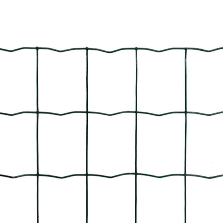 Vidaxl Euro Hek 10x1.2 M stålgrøn