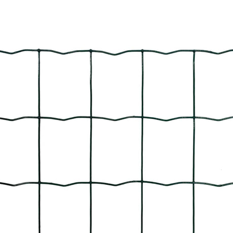 Vidaxl Euro Hek 10x1,5 m stålgrøn