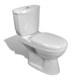 Vidaxl toilet med cisternhvid