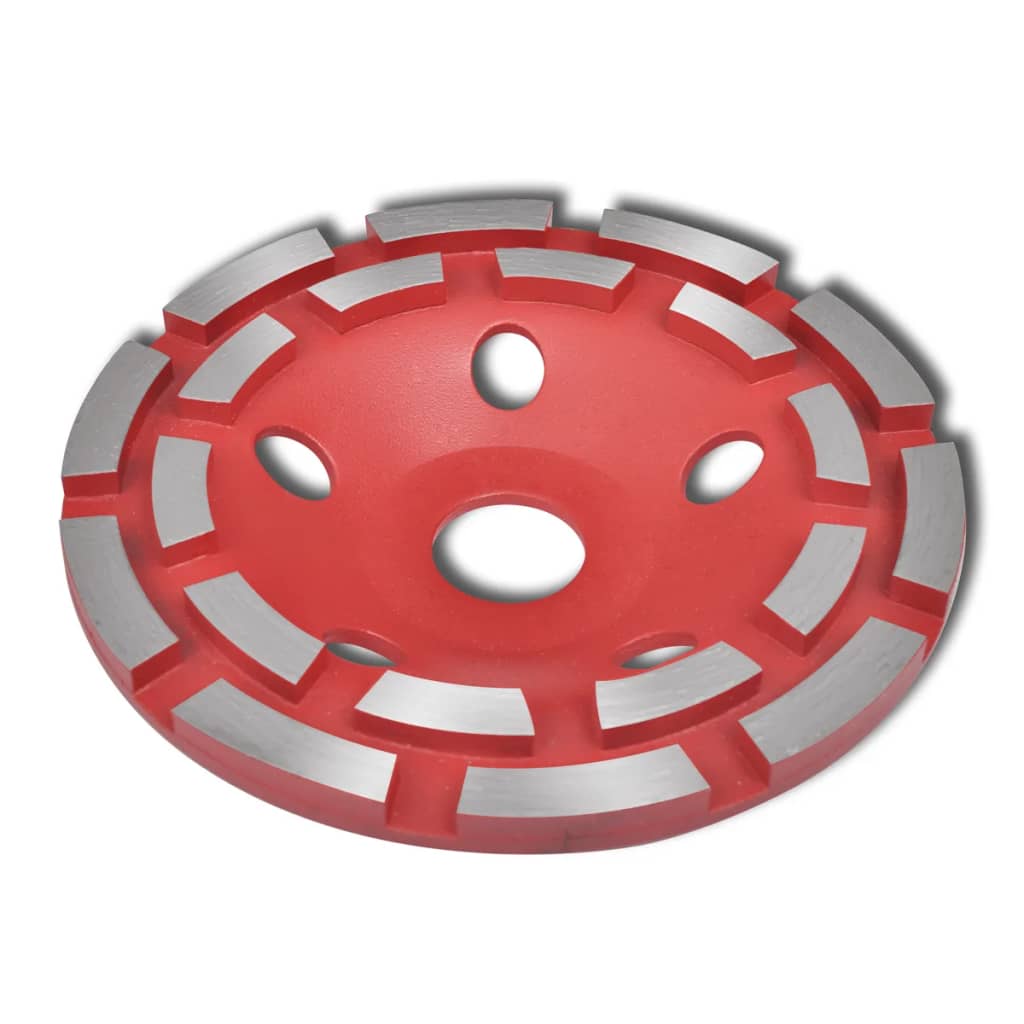Vidaxl Diamond Grinding Wheel med dobbelt række 180 mm