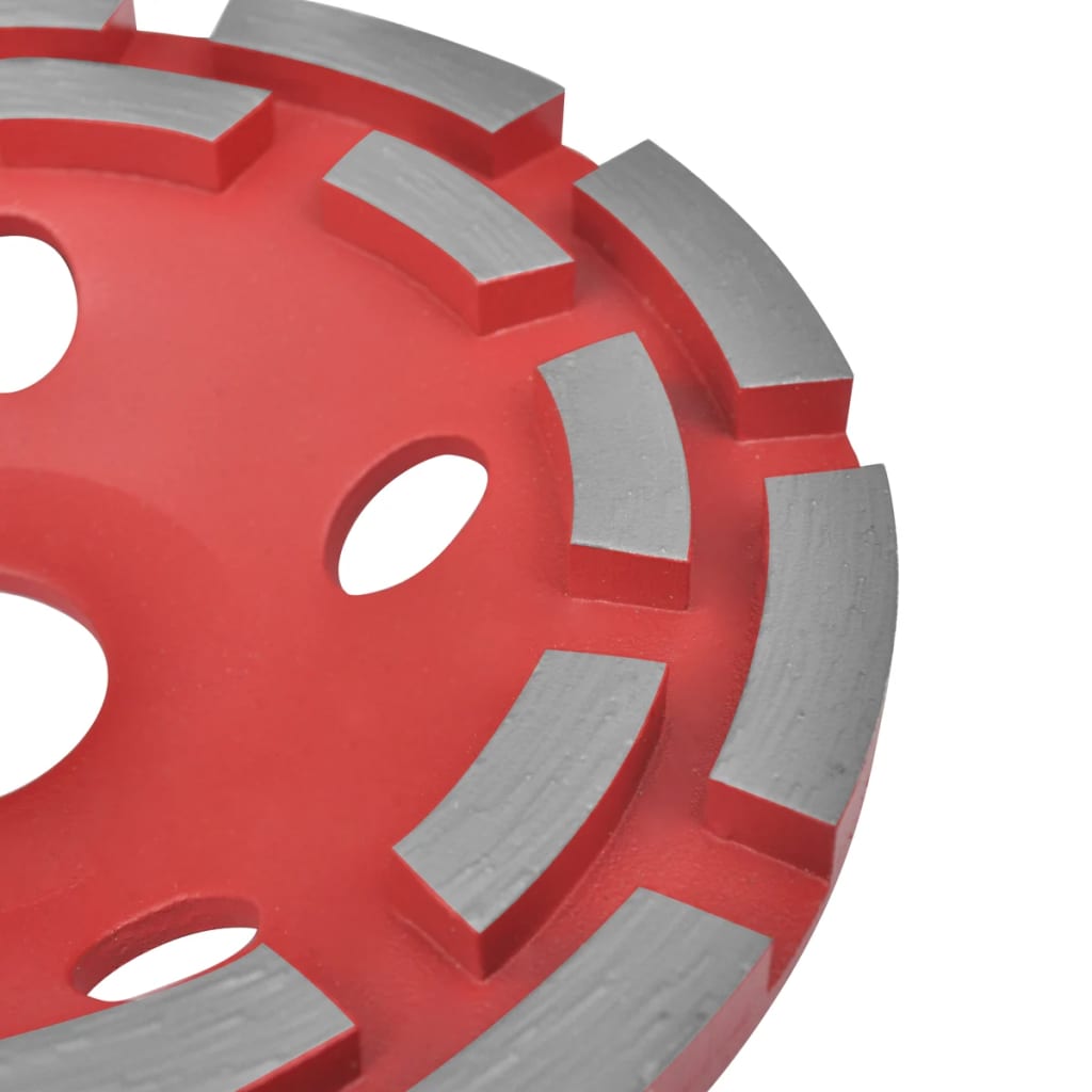 Vidaxl Diamond Grinding Wheel med dobbelt række 180 mm