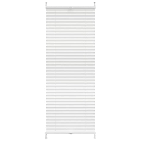 Vidaxl plisséjalind 40x125 cm hvid