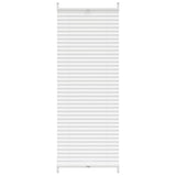 Vidaxl plisséjalind 40x125 cm hvid