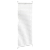 Vidaxl plisséjalind 40x125 cm hvid