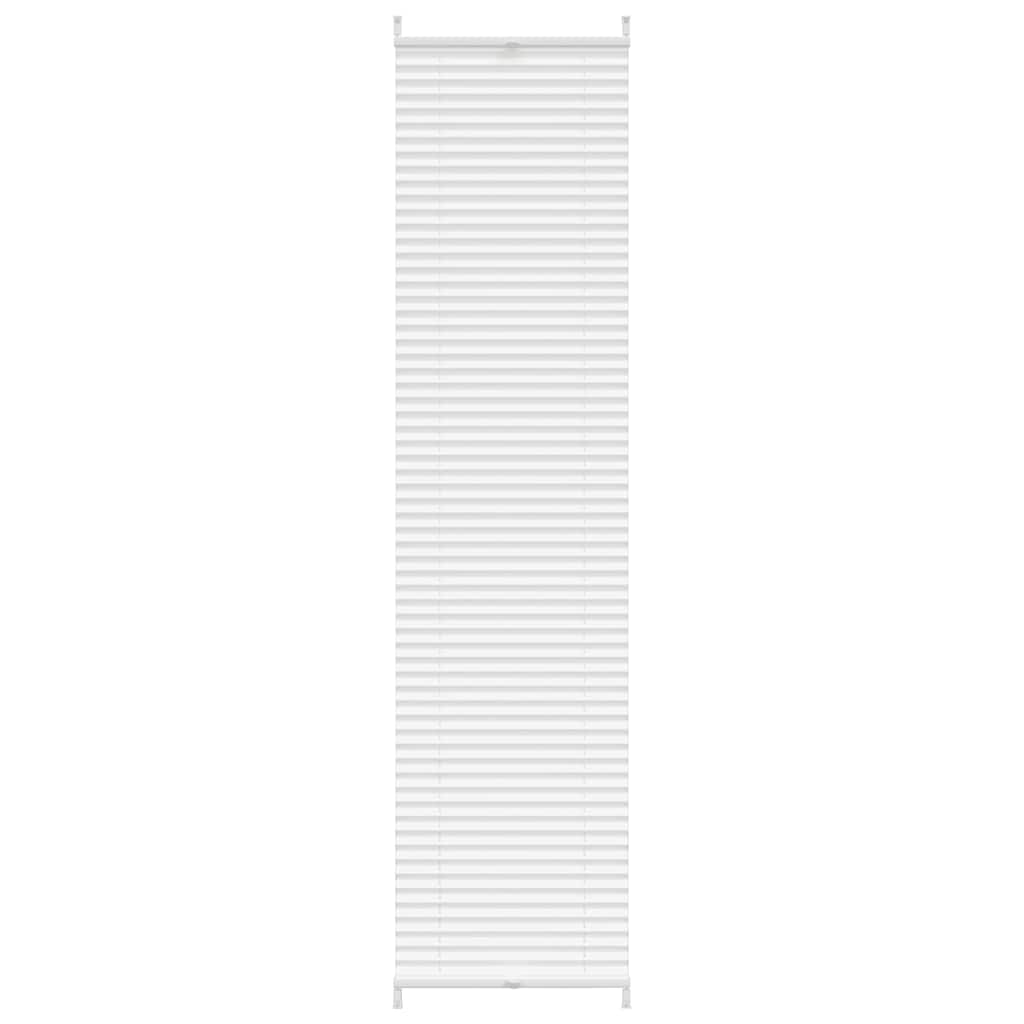 Vidaxl Roller Blind 40x200 cm plisseret hvid