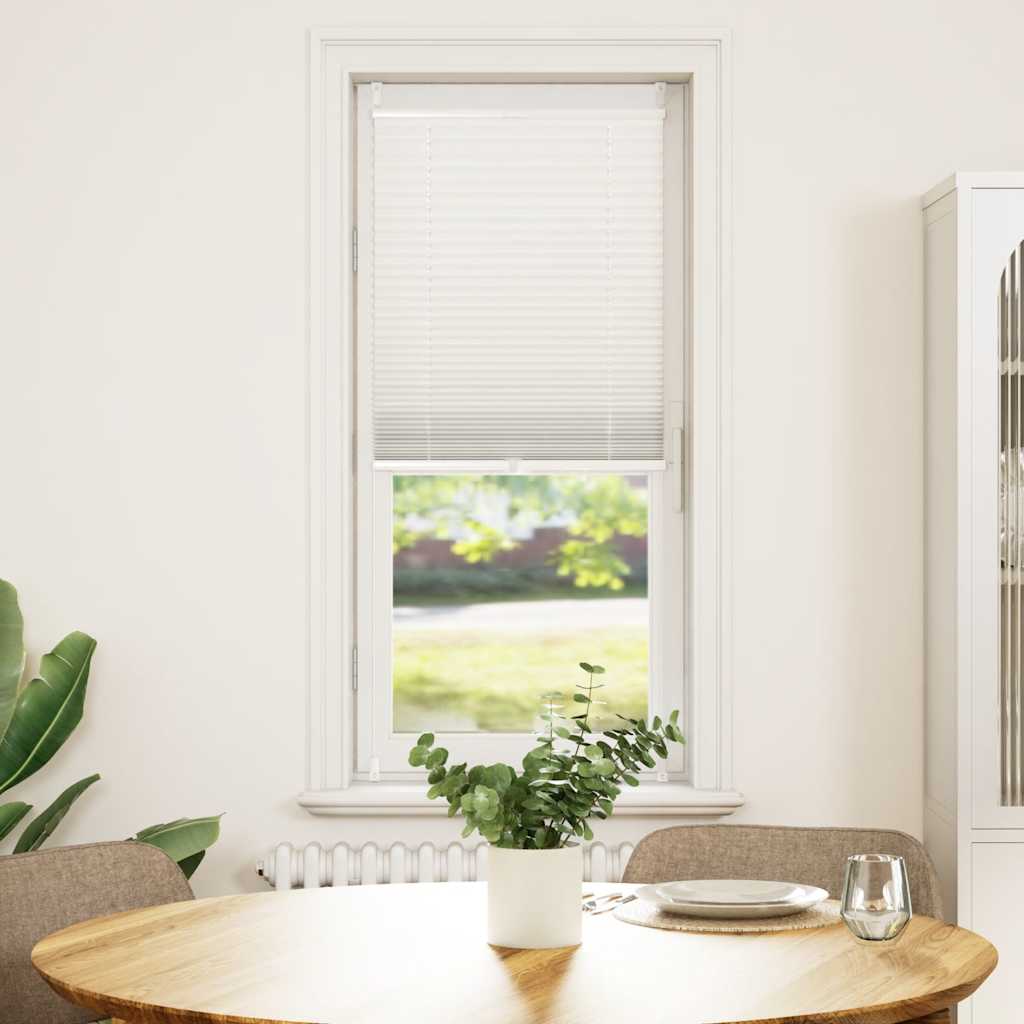 VidaXL plisségardin 50x100 cm hvid