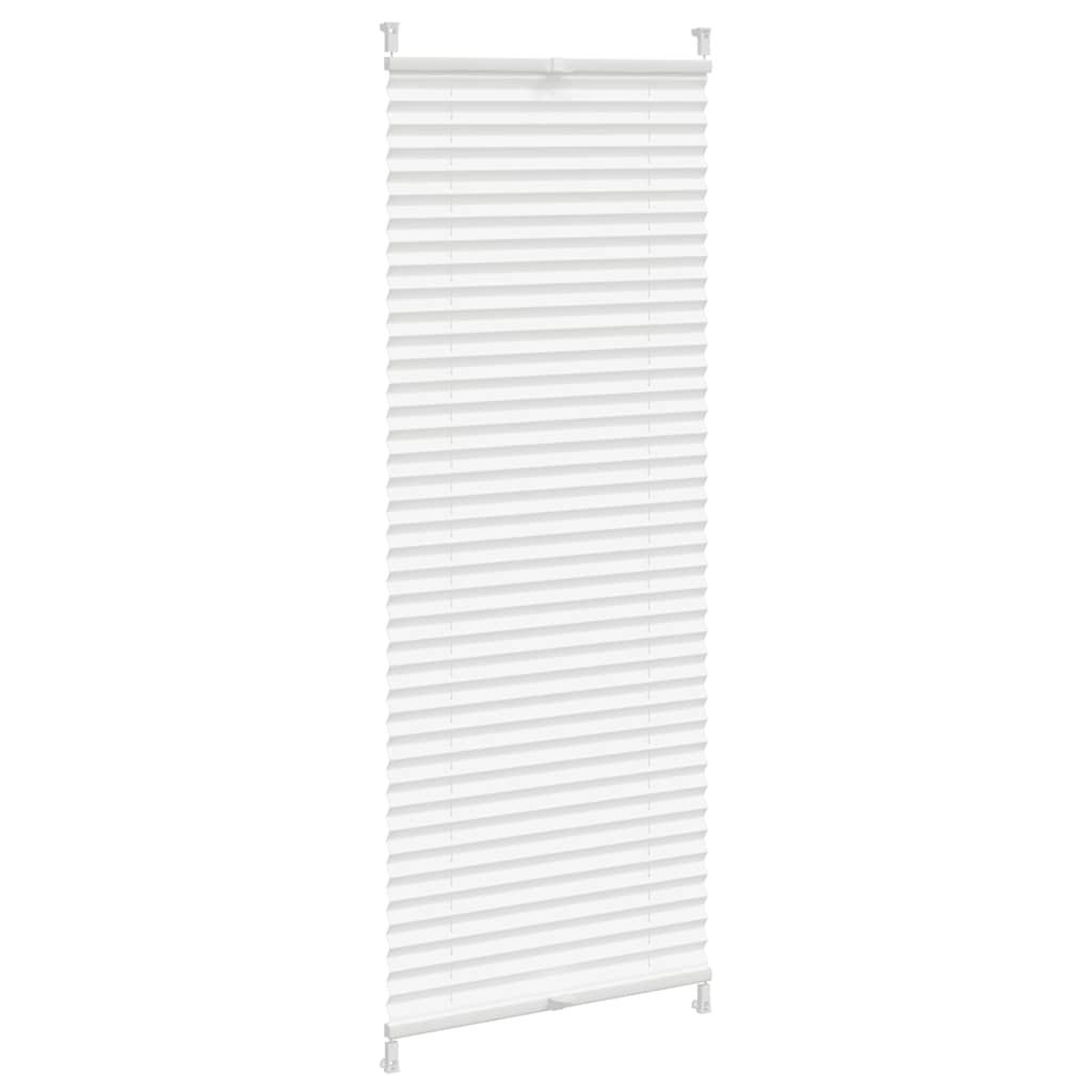 Vidaxl plisséjalind 50x125 cm hvid