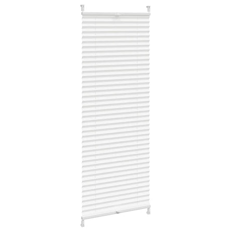 Vidaxl plisséjalind 50x150 cm hvid