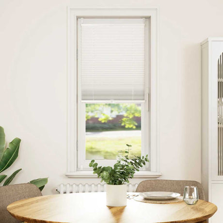Vidaxl plisséjalind 60x125 cm hvid