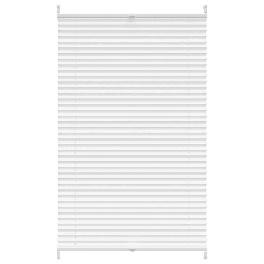 VidaXL plisségardin 70x125 cm hvid