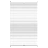 VidaXL plisségardin 80x125 cm hvid