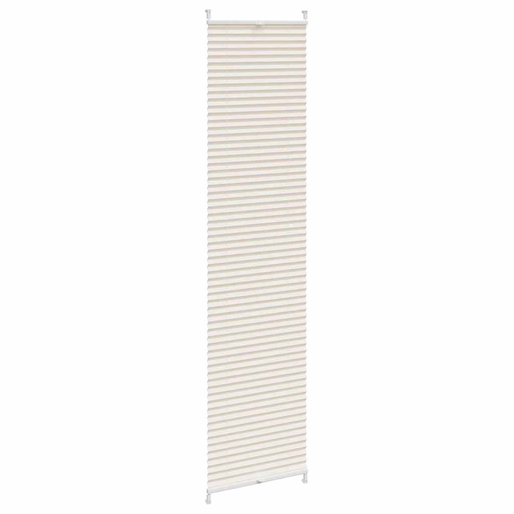 VidaXL plisségardiner 40x200cm creme