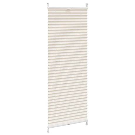 Vidaxl Plisséjalind 50x150 cm creme