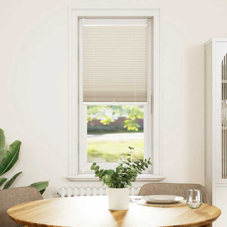 Vidaxl Plisséjalind 50x150 cm creme