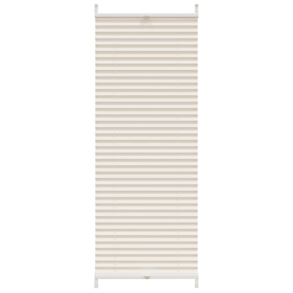 Vidaxx plisseret rullegardin 60x100cm creme
