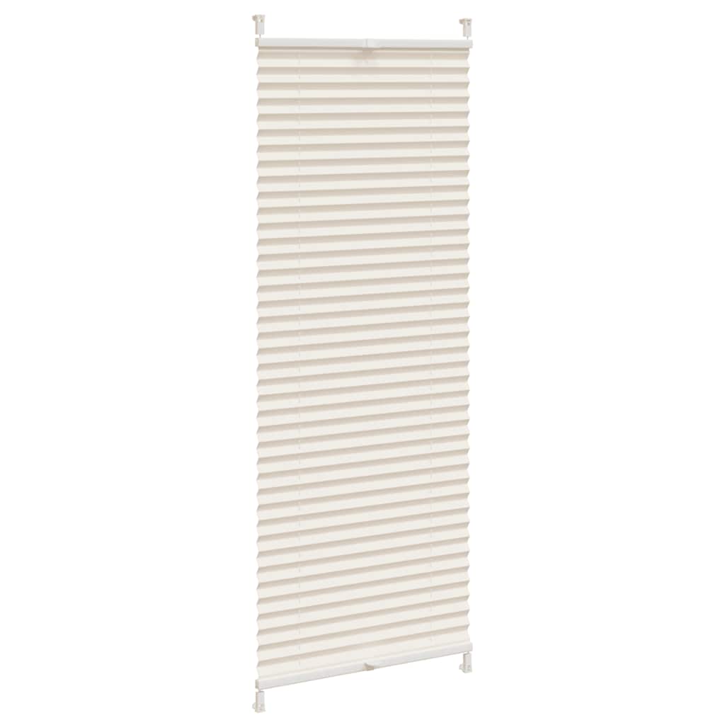 Vidaxx plisseret rullegardin 60x100cm creme