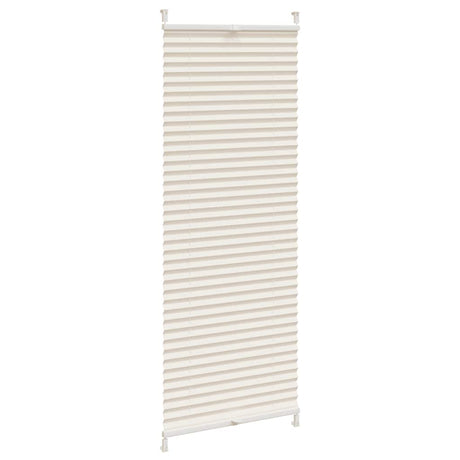 Vidaxx plisseret rullegardin 60x100cm creme