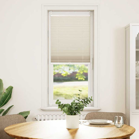 Vidaxx plisseret rullegardin 60x100cm creme